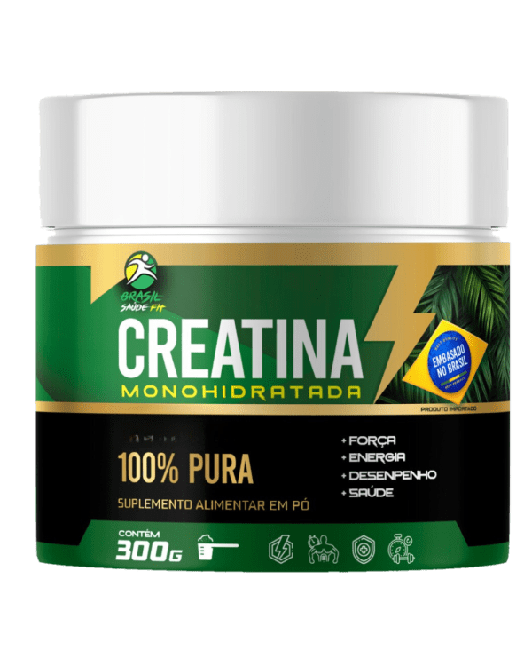 Creatina 100% Pura 300g BSF Monohidratada