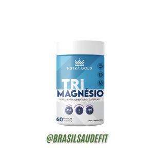 Tri Magnésio 60 Caps Nutra Gold