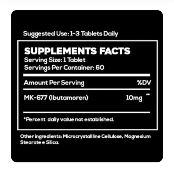 MK-677 - 60 Tablets - Androtech - Image 2