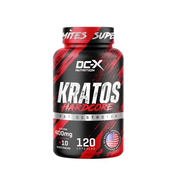 KRATOS HARDCORE TERMOGÊNICO 120 CAPS - DCX