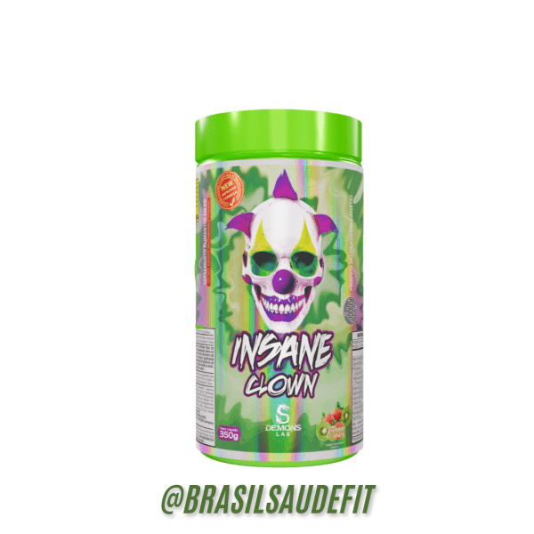 Pré Treino Insane Clown 350G Demons Lab 50 DOSES Gummy Candy