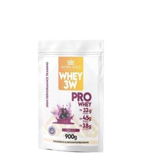 NUTRA WHEY PRO 3W - AÇAÍ - 900g - SACHÊ