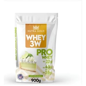 NUTRA WHEY PRO 3W - LIMÃO - 900g - SACHÊ