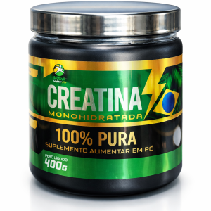 Creatina 100% Pura 400g BSF Monohidratada LANÇAMENTO
