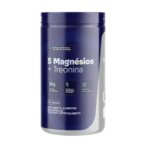 5 Magnésios + Treonina 60caps